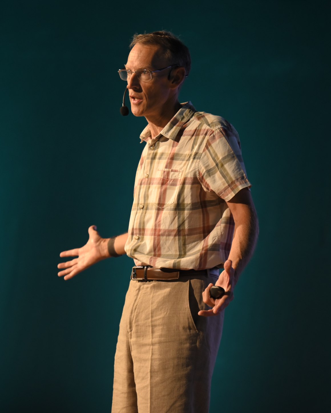 Mark Wickersham FCA presenting on stage